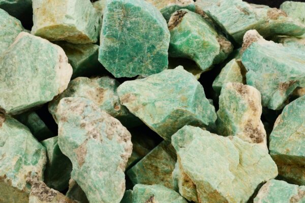 AMAZONITE Crystal 1" to 2" 2-4 Oz Rough Rock Mineral All Chakras Raw Crystal Stone Natural Specimen Reiki - Image 2