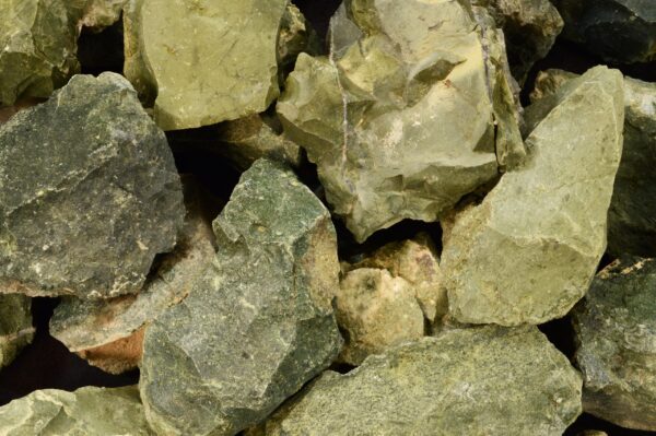 GREEN OPAL 1 1/2" 2 Pieces Raw Rock Mineral Heart Chakra Crystal Stone Raw Natural Mineral Specimen Reiki