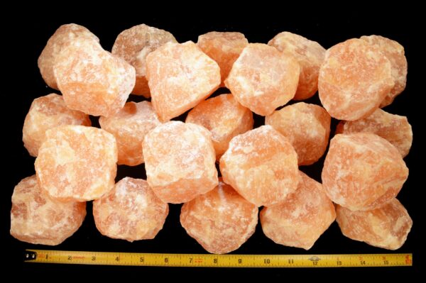 NATURAL ORANGE CALCITE 3" 8-12 Oz Large Crystal Raw Rock Mineral Sacral Chakra Crystal Stone Raw Natural Specimen - Image 3
