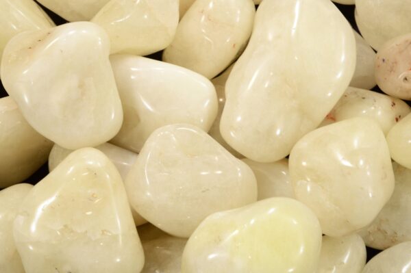 QUARTZ SULFUR 1 3/4" Tumbled Stone Polished Rock Mineral Solar Plexus Chakra Crystal Stone Natural Specimen Reiki - Image 2