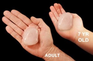 ROSE QUARTZ Crystal 2" 3-5 Oz Extra Large Tumbled Stone Polished Rock Mineral Heart Chakra Crystal Natural Specimen Reiki