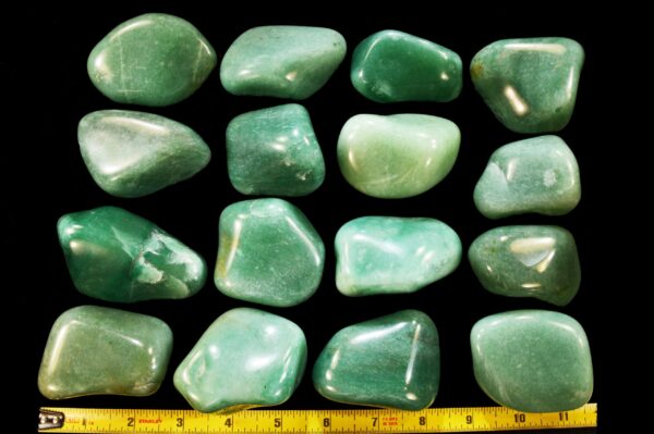 GREEN AVENTURINE 2 1/2" 4-7 Oz Extra Large Tumbled Stone Polished Rock Mineral Green Heart Chakra Crystal Natural Specimen Reiki - Image 4