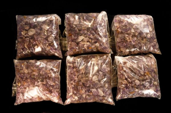 AMETHYST Crystal Chips 6 Ounce Bag for Jewelry Raw Rock Mineral Third Eye Chakra Crystal Stone Raw Natural Specimen - Image 3