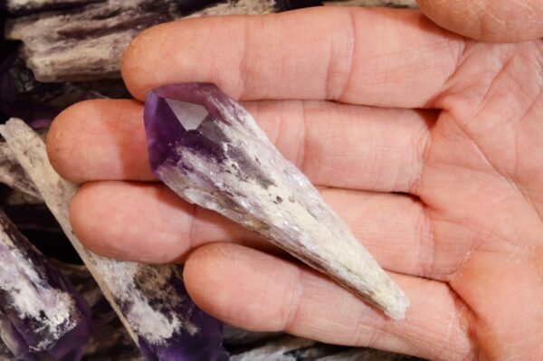 AMETHYST Crystal 3" Dragon Tooth Tower Raw Rock Mineral Crown Chakra Crystal Wand Stone Natural Specimen Reiki - Image 5