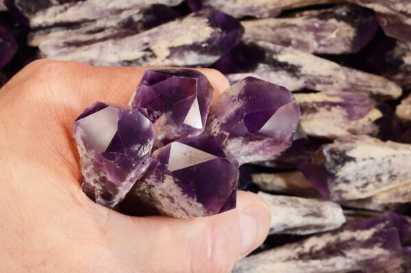 AMETHYST Crystal 3" Dragon Tooth Tower Raw Rock Mineral Crown Chakra Crystal Wand Stone Natural Specimen Reiki - Image 4