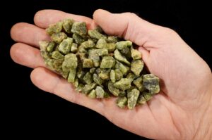 VESUVIANITE Crystal 1/2" 6 Oz Bag Grade A Idocrase Cluster Raw Rock Mineral Heart Chakra Crystal Stone Natural Specimen