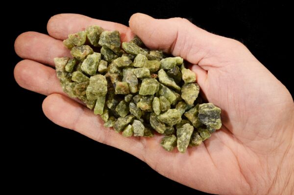 VESUVIANITE Crystal 1/2" 6 Oz Bag Grade A Idocrase Cluster Raw Rock Mineral Heart Chakra Crystal Stone Natural Specimen