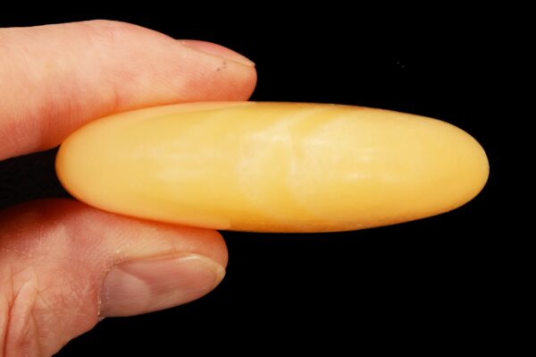 ORANGE CALCITE Palm Stone 2 1/2" Massage Polished Rock Minerals Sacral Chakra Crystals and Stones Natural Specimen Reiki xx - Image 3