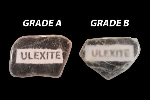 ULEXITE TV Rock 1 3/4" Grade A Polished Rock Mineral Third Eye Chakra Crystal Stone Natural Raw Specimen Reiki - Image 3