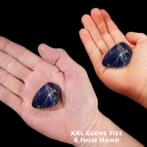 BLUE SODALITE 1 1/4" A Grade Large Tumbled Stone Polished Rock Mineral Throat Chakra Crystal Stone Natural Specimen Reiki