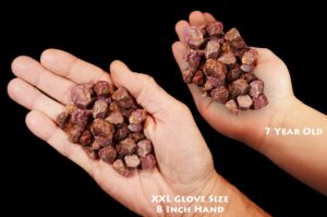 RUBY Crystal 6 Oz Bag A Grade Precious Gemstone Rough Rock Mineral Heart Chakra Crystal Stone Genuine Natural Raw Specimen Reiki