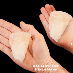 ICE CALCITE 3 1/2" 7-10 Oz Crystal Large Raw Rock Mineral Crown Chakra Crystal Stone Natural Specimen