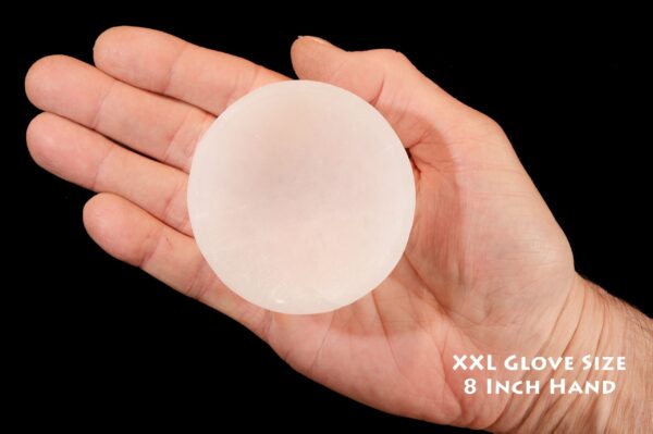 SATIN SPAR Bowl 2 1/2" Polished Selenite Stone Dish Rock Mineral Crown Chakra Crystal Reiki Specimen