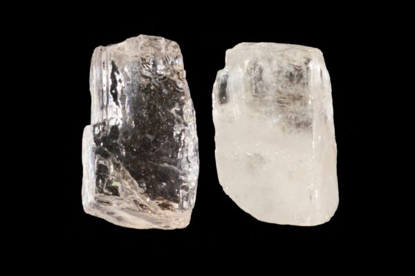 ICE CALCITE 1" 2 Pieces Crystal Large Raw Rock Mineral Crown Chakra Crystal Stone Natural Specimen - Image 3