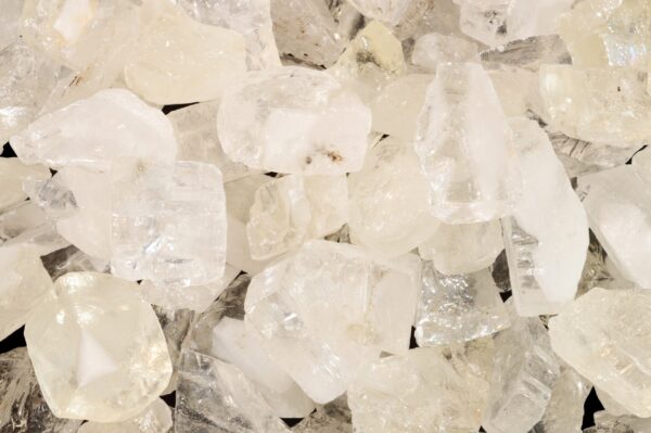 ICE CALCITE 1" 2 Pieces Crystal Large Raw Rock Mineral Crown Chakra Crystal Stone Natural Specimen - Image 2