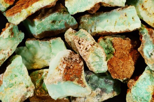 CHRYSOPRASE 2" 3-6 Oz Heart Chakra Rough Rock Mineral Specimen Raw Crystal Chakra Stone Reiki Gemstone - Image 2