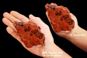 MAHOGANY OBSIDIAN 3 1/2" 8-12 Oz Extra Large Lapidary Rough Rock Mineral Sacral Chakra Crystal Stone Raw Natural Specimen Reiki