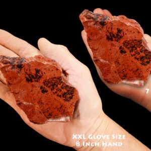 MAHOGANY OBSIDIAN 3 1/2" 8-12 Oz Extra Large Lapidary Rough Rock Mineral Sacral Chakra Crystal Stone Raw Natural Specimen Reiki