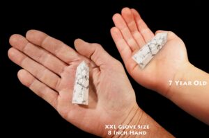 HOWLITE Crystal 2 1/2" A Grade Polished Crystal Tower Rock Mineral Crown Chakra Raw Crystal Stone Reiki Raw Stone Specimen