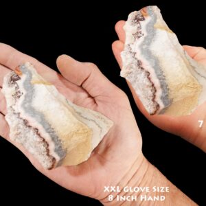 CRAZY LACE AGATE 3 1/2" 8-12 Oz Laidary Rough Rock Mineral Third Eye Chakra Crystal Stone Natural Specimen Reiki