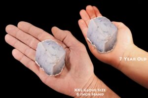 PURPLE AGATE 2 1/2" 4-7 Oz Rock Mineral Crown Chakra Crystal Stone Natural Raw Mineral Specimen Reiki