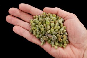 PERIDOT ROUGH Crystal 1/8" 6 Ounce Bag  Rough Rock Mineral Raw Heart Chakra Crystal Stone Natural Specimen Reiki
