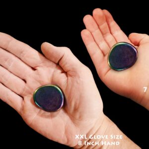 RAINBOW MAGNETIC HEMATITE 1 1/2" Polished Rock Mineral Root Chakra Crystal Stone Raw Specimen Reiki