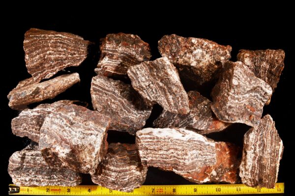 BANDED ONYX 3" 8-12 Oz Rough Rock Mineral Specimen Raw Root Chakra Crystal Stone - Image 4