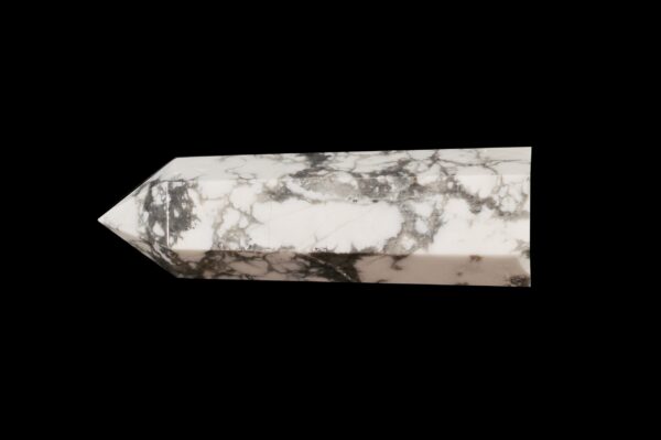 HOWLITE Crystal 2 1/2" A Grade Polished Crystal Tower Rock Mineral Crown Chakra Raw Crystal Stone Reiki Raw Stone Specimen - Image 3