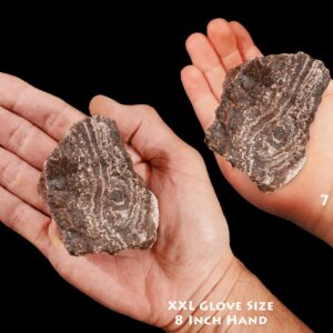 BANDED ONYX 3" 8-12 Oz Rough Rock Mineral Specimen Raw Root Chakra Crystal Stone