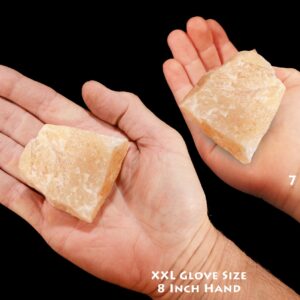 ORANGE AVENTURINE 3" 8-12 Oz Raw Rock Mineral Sacral Chakra Crystal Natural Mineral Specimen Reiki