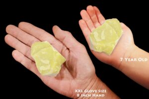 LEMON QUARTZ 3 1/2" 8-12 Oz Lapidary Extra Large Rough Solar Plexus Chakra Crystal Raw Rock Mineral Specimen Reiki Stone