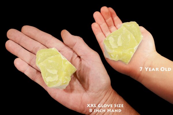 LEMON QUARTZ 3 1/2" 8-12 Oz Lapidary Extra Large Rough Solar Plexus Chakra Crystal Raw Rock Mineral Specimen Reiki Stone