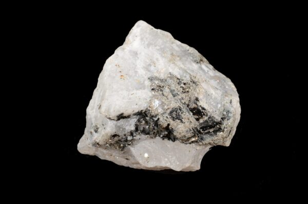 MOONSTONE & MICA 1 1/2" 2 Pieces 2-3 Oz Crown Chakra Rock Mineral Specimen Crystal Chakra Stone Reiki Gemstone - Image 4