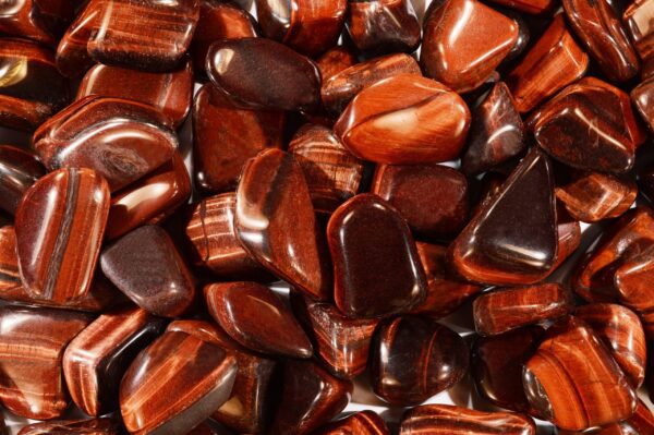 RED TIGERS EYE 1 1/4" 2 Pieces Top Grade Tumbled Stone Polished Rock Mineral Sacral Chakra Crystal Stone Natural Specimen Reiki - Image 2