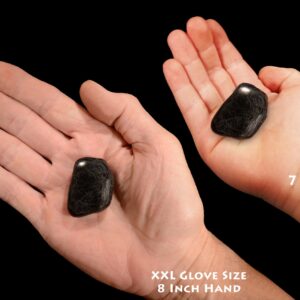 BLACK TOURMALINE 1 1/2" Large Polished Crystal Tumbled Rock Mineral Root Chakra Crystal Stone Natural Specimen Reiki