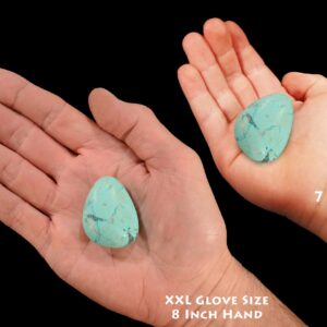 CHRYSOCOLLA 1 1/2" Top Grade Tumbled Polished Natural Rock Mineral Throat Chakra Crystal Stone Specimen