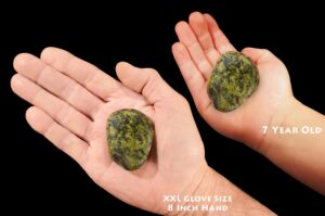 NEPHRITE JADE 2 1/2" 3-6 Oz Extra Large Tumbled Polished Rock Mineral Heart Chakra Crystal Stone Natural Specimen Reiki