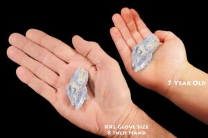 BLUE KYANITE Cluster 2 1/2" 1-3 Oz Raw Rock Mineral Throat Chakra Crystal Stone Raw Natural Mineral Specimen Reiki