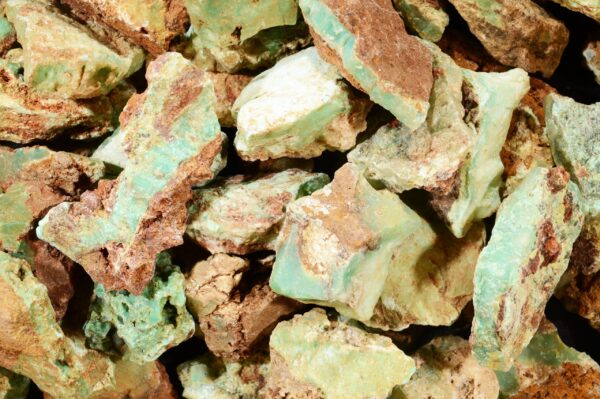 CHRYSOPRASE 1" 6 Ounce Bag Heart Chakra Rough Rock Mineral Specimen Raw Crystal Chakra Stone Reiki Gemstone - Image 2
