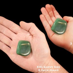 GREEN AVENTURINE 1 1/2" 2-4 Oz Large Tumbled Stone Polished Rock Mineral Heart Chakra Crystal Natural Mineral Specimen Reiki