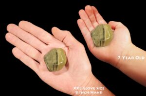GREEN JASPER 2 1/4" 3-5 Oz Extra Large Tumbled Stone Polished Heart Chakra Crystal Rock Mineral Specimen Reiki Gemstone