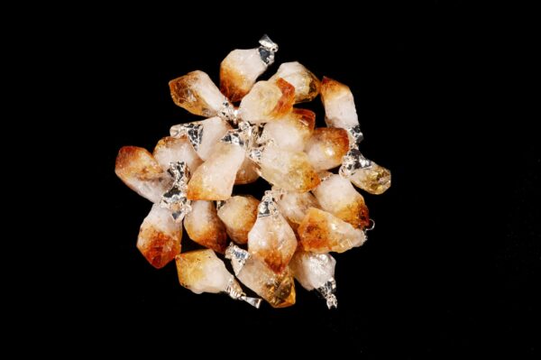CITRINE CRYSTAL Pendant 1" Jewelry Necklace Raw Rock Mineral Sacral Chakra Crystal Rough Natural Specimen Reiki Stone - Image 2