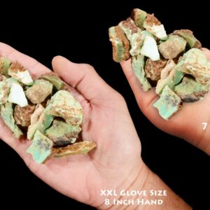CHRYSOPRASE 1" 6 Ounce Bag Heart Chakra Rough Rock Mineral Specimen Raw Crystal Chakra Stone Reiki Gemstone