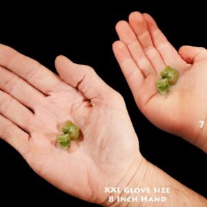 PERIDOT Crystal 3/4" 2 Pieces Top Grade Pakistan Rock Mineral Heart Chakra Crystal Stone Natural Specimen Reiki