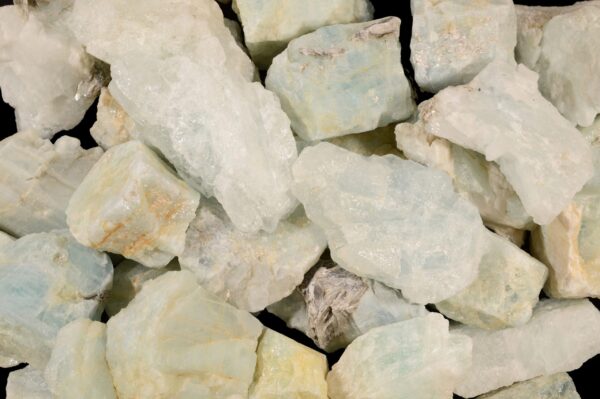 AQUAMARINE Crystal 2 1/4" 3-4 Oz A Grade Rough Precious Gemstone Throat Chakra Crystal Raw Rock Mineral Specimen Reiki   Stone - Image 2
