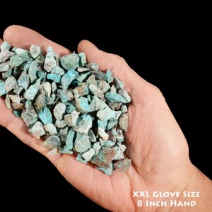 CHRYSOCOLLA Chips 1/4" 6 Ounce Bag For Inlay Craft Natural Rock Mineral Throat Chakra Raw Crystal Stone Specimen