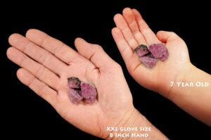 RUBY Crystal 3/4" 3 Pieces 1 Oz Bag Precious Gemstone Rough Rock Mineral Heart Chakra Stone Natural Raw Specimen Reiki