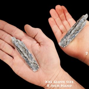 BLUE KYANITE Crystal 3" 2-3 Oz Africa Raw Rock Mineral Throat Chakra Crystal Stone Raw Natural Mineral Specimen Reiki