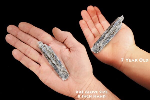 BLUE KYANITE Crystal 3" 2-3 Oz Africa Raw Rock Mineral Throat Chakra Crystal Stone Raw Natural Mineral Specimen Reiki